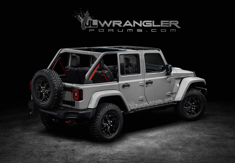 Illustration for article titled This Is Pretty Much The 2018 Jeep Wrangler